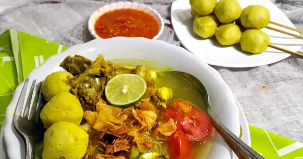 Resep Soto Sate Bakso Oleh Ati Dewanthi Cookpad