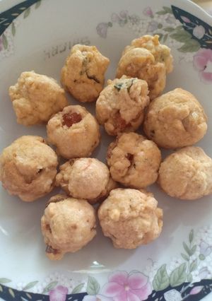 Foto resep Bakso ayam goreng