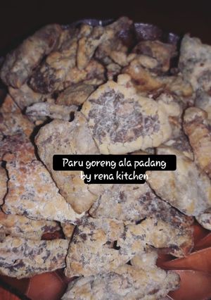 Foto resep Paru goreng padang