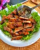 Ba Chỉ Chiên Giòn Sốt Thái