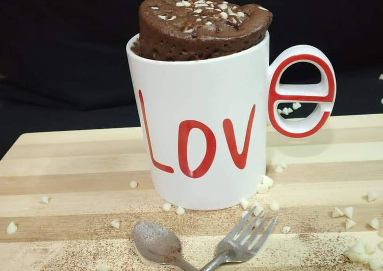Simple Way to Prepare Homemade Chocolate Mug Cake