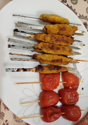 عکسی از دستور جوجه کباب خودم پز