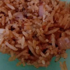 A picture of Tadka rice.