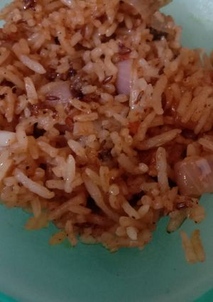 A picture of Tadka rice.