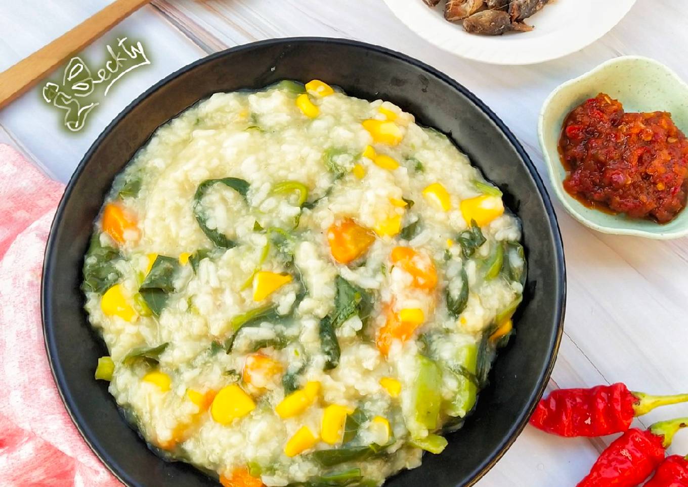 132. Bubur Manado (ala rumah kami)