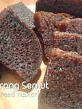 Kek Sarang Semut (guna bread maker)