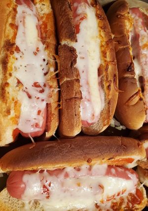 Tepsiben sült Hotdog 🌭 recept fotója