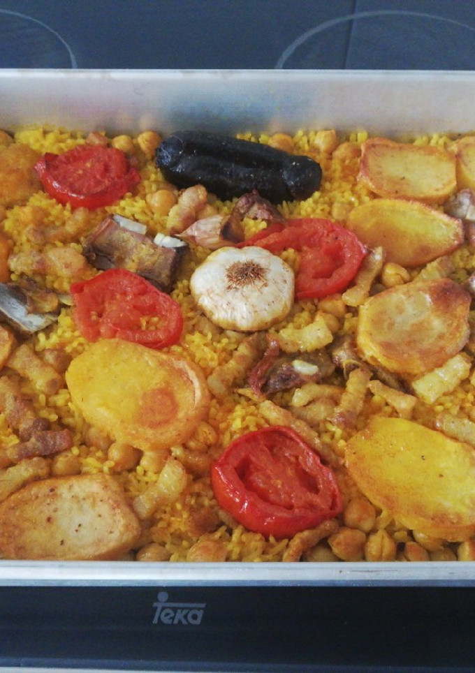 Una foto de Arroz al horno