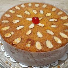 A picture of Almond cake.