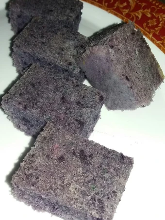 Cara Gampang Membuat Resep Bolu kukus lembut ubi ungu yang Enak Banget Anti Ribet, Bisa Manjain Lidah