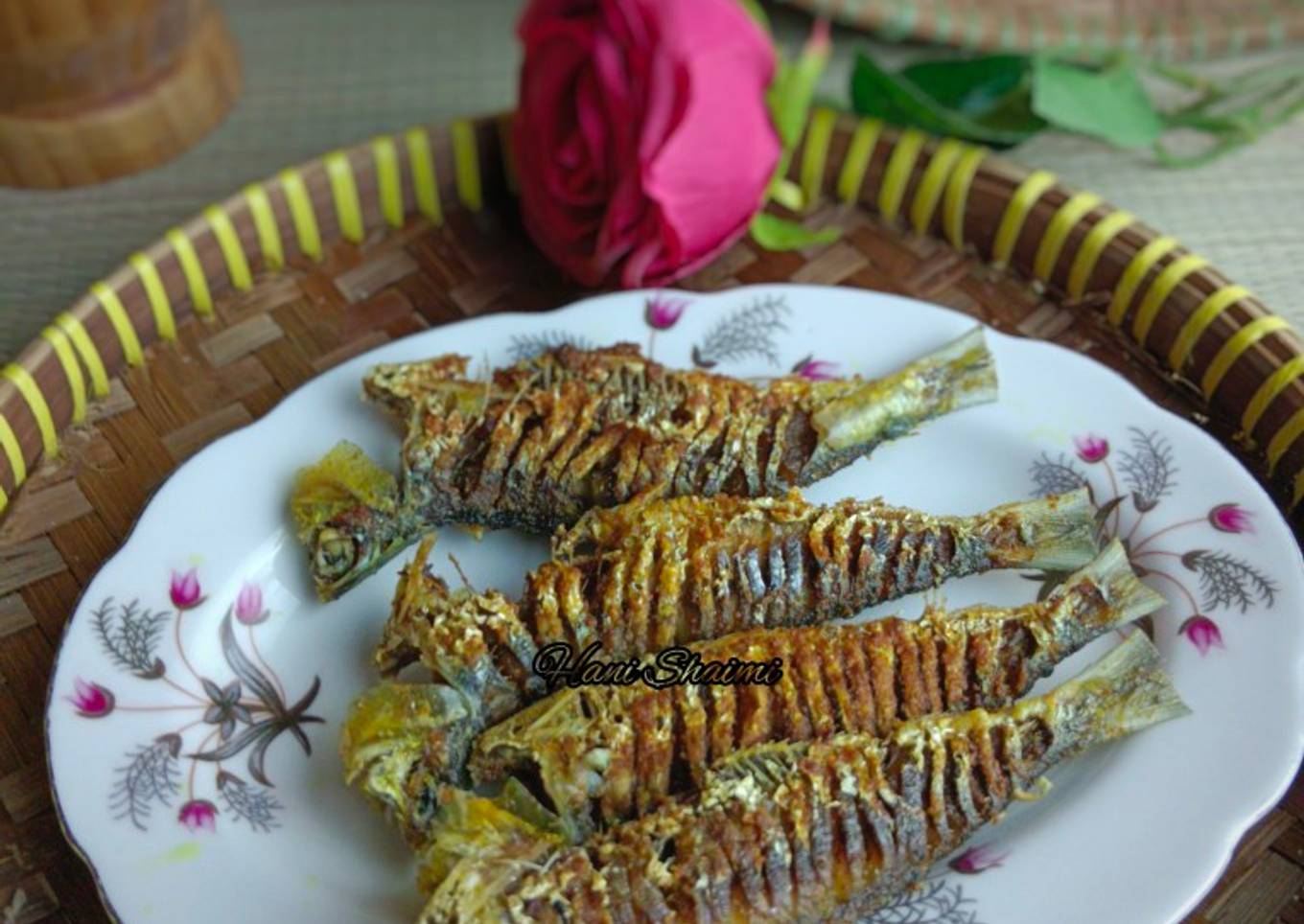 (30/5) Ikan Tamban Goreng Kunyit buat bonda