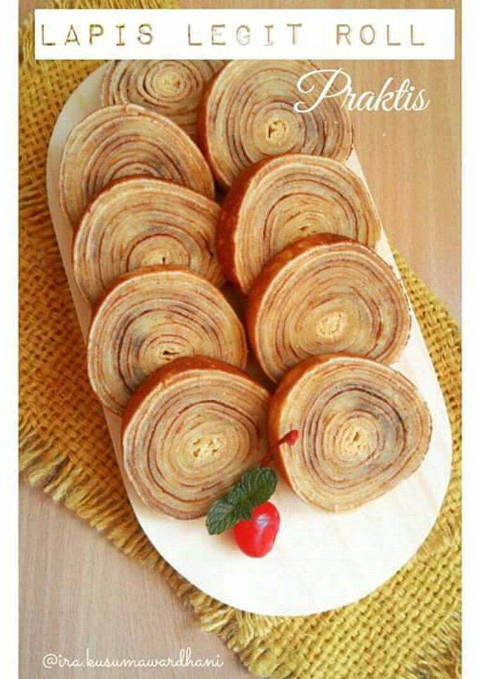 Foto resep Lapis Legit Roll Praktis Ekonomis