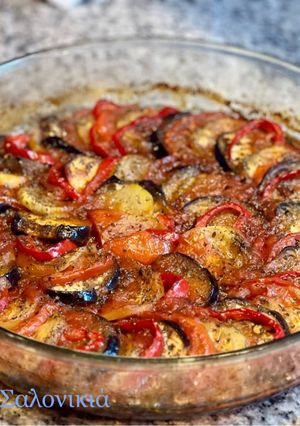 Φωτογραφία της συνταγής Ratatouille Ρατατούι 🍆🍅🥒🧅🧄
