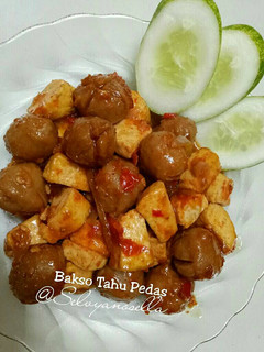Foto resep Bakso tahu pedas