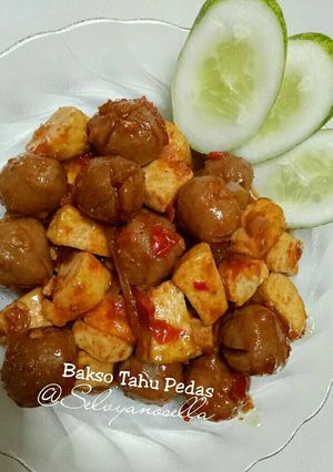 Foto resep Bakso tahu pedas