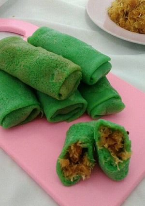 Foto resep Dadar gulung isi kelapa