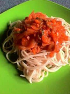 Foto resep Spageti saus tomat