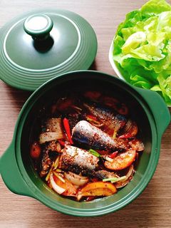 Hình của món Cá nục kho cà.