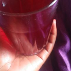 Beet root juice A picture of Beet root juice.