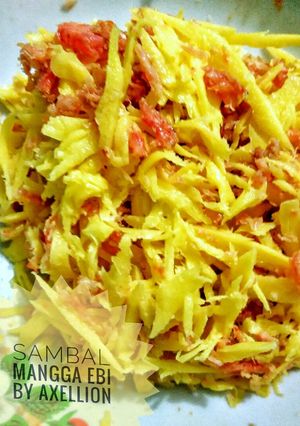 Foto resep Sambal mangga ebi