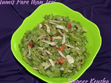 Tumis pare ikan teri