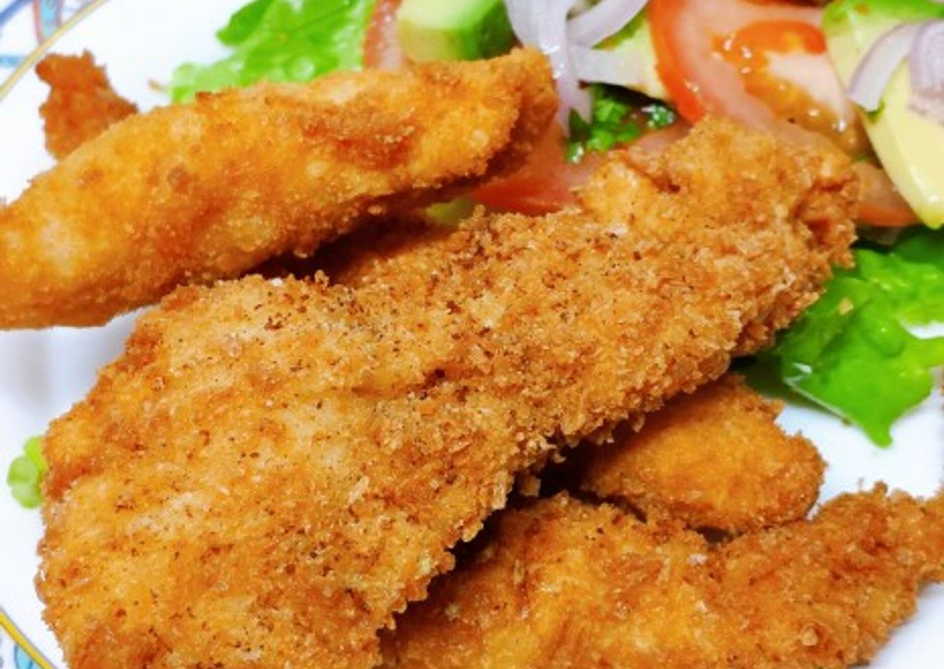 Tiras crujientes de pollo! Secretos de un buen rebozado!
