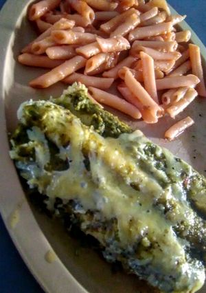 Una foto de Enchiladas suizas en horno