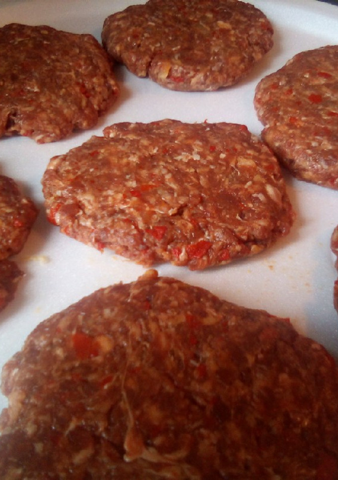 Una foto de Hamburguesas de carne caseras