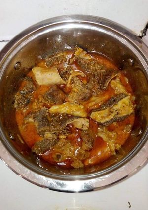 A picture of Matumbo Stew.