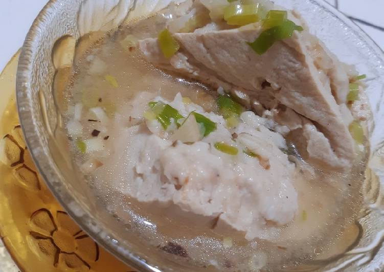 Resep Tahu baso🍵, Bisa Manjain Lidah