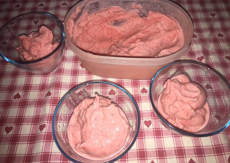 Gelato alla fragola🍓