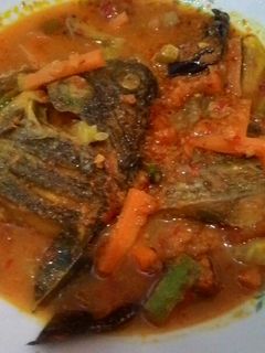 Foto resep Ikan nila acar kuning super pedas