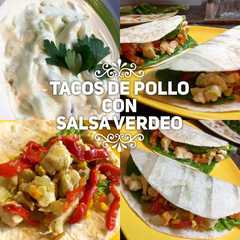 Foto principal de Tacos de Pollo con salsa verdeo
