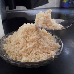 A picture of Homemade unsweetened milk powder.