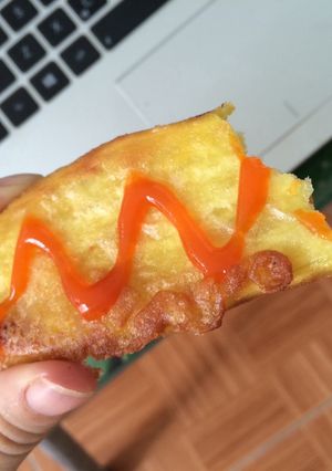 Hình của món Khoai lang chiên.