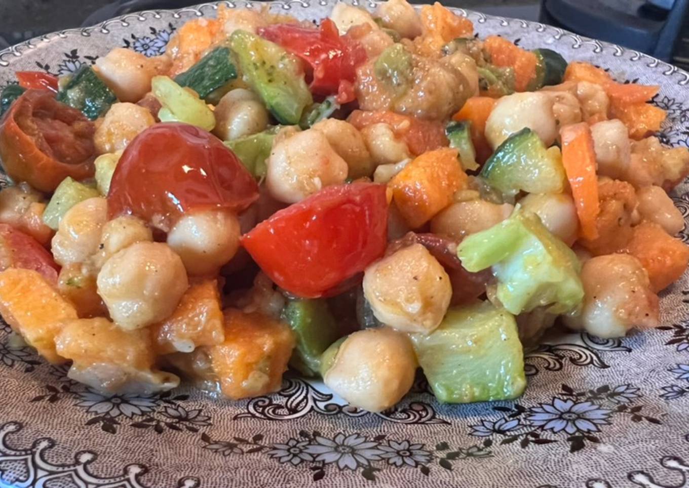 Ensalada de garbanzos