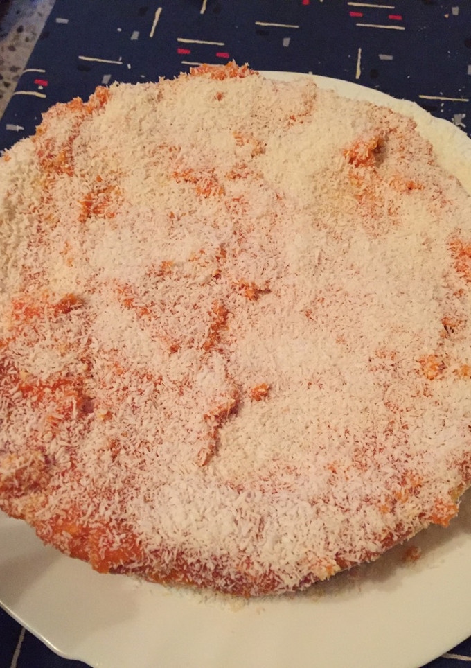 Una foto de Tarta de zanahoria y coco