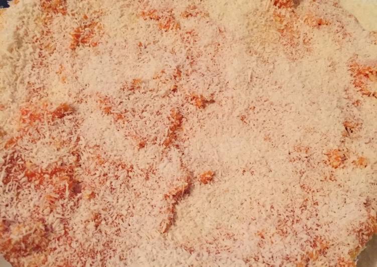 Tarta de zanahoria y coco