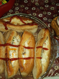 عکسی از دستور ساندویچ تنوری سوسیس و قارچ