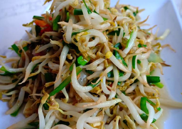 Tumis Toge ikan teri