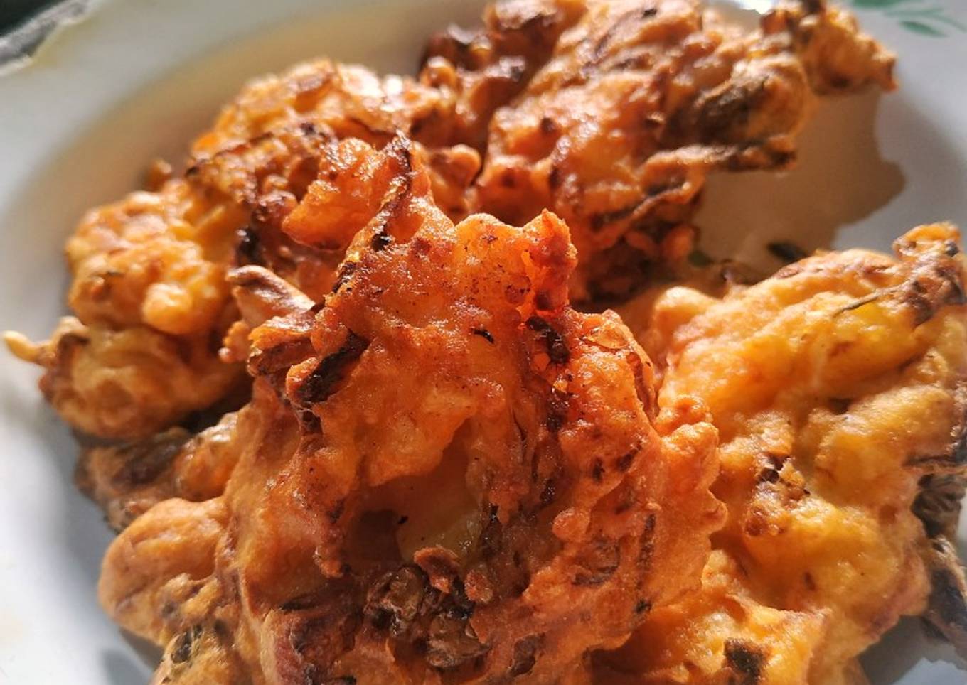 Bakwan udang sayur