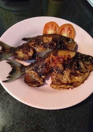 Foto resep Ikan bawal bakar bumbu pedas