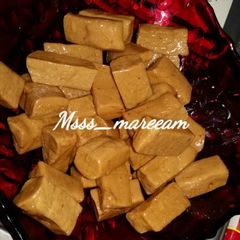 A picture of Condensed milk toffee.