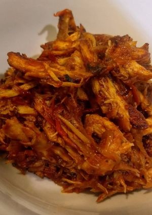 Una foto de Tinga de pollo