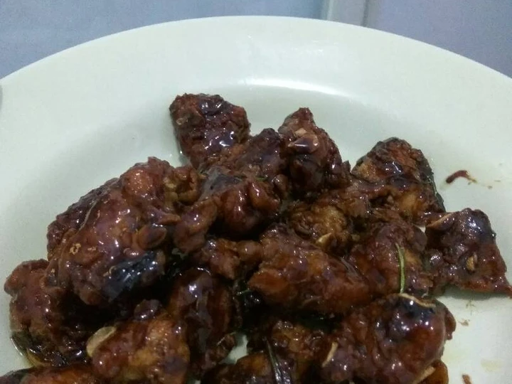Langkah Gampang Membuat Resep Ayam goreng madu (chicken butter honey) yang Sempurna Anti Ribet, Bikin Ngiler