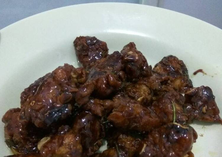 Resep Ayam goreng madu (chicken butter honey) Anti Gagal