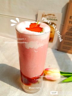 Foto resep Pinky Sky Drink