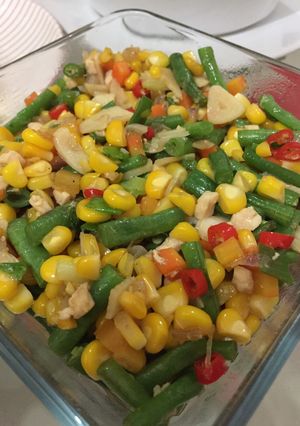 Foto resep Tumis buncis wortel jagung