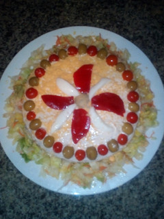 Una foto de Pastel de la huerta