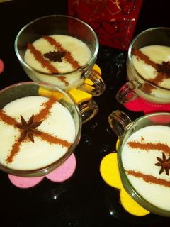 صورة لوصفة محلبي الرز 🍹🍹